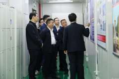 宜春市电子信息产业链招商小分队莅临青岛翰林私人定制旅行有限公司参观调研